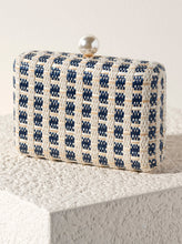 Load image into Gallery viewer, Elena Minaudiere Handbag, Blue