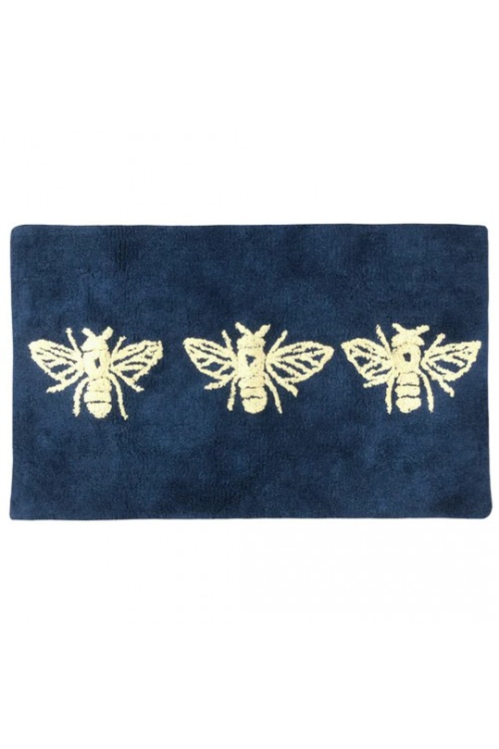 Bumblebee Bath Mat - Navy