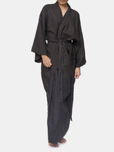 Load image into Gallery viewer, Sai Full-Length Linen Robe