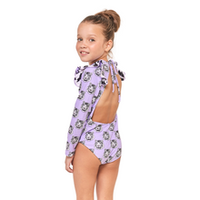 Load image into Gallery viewer, Tiger One Piece Long Sleeves Swimsuit