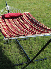 Load image into Gallery viewer, Outdoor Polyester Quilted Hammock Pad and Pillow Only Set