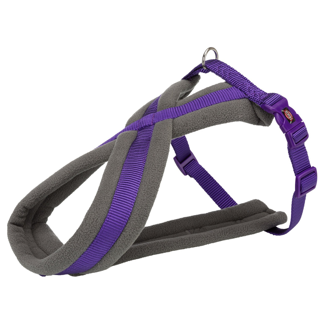 Trixie Premium Touring Dog Harness (Violet) (S, M)