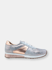 Holly Fashion Sneakers: Rose Gold White