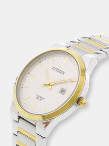 Citizen Men's Aq Mid Gents BI5064-50A Silver Stainless-Steel Quartz Dress Watch