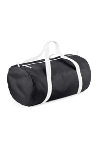 Packaway Barrel Bag/Duffel Water Resistant Travel Bag (8 Gallons) - Black / White
