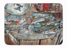 Load image into Gallery viewer, 19 in x 27 in Basket Full of Blue Crabs Machine Washable Memory Foam Mat