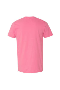 Gildan Mens Short Sleeve Soft-Style T-Shirt (Azalea)