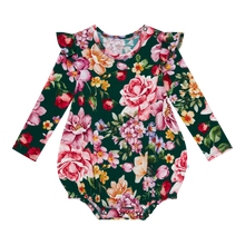 Load image into Gallery viewer, Arsine - Long Sleeve Ruffled Bubble Romper