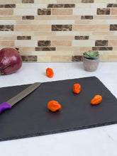 Load image into Gallery viewer, 12x 16 Slate Cutting Board, Black