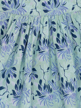 Load image into Gallery viewer, Organic Shiroda Top - Periwinkle Chrysanthemum