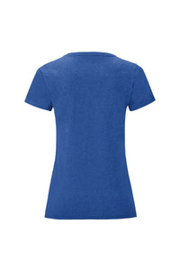 Fruit Of The Loom Womens/Ladies Iconic T-Shirt (Heather Royal)