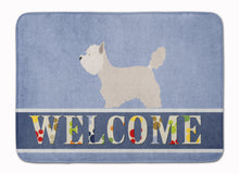 Load image into Gallery viewer, 19 in x 27 in Westie Welcome Machine Washable Memory Foam Mat