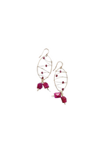Load image into Gallery viewer, Malibu Earring in Ruby