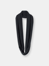 Load image into Gallery viewer, Black Infinity Scarf