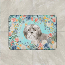 Load image into Gallery viewer, 19 in x 27 in Shih Tzu Puppy Machine Washable Memory Foam Mat