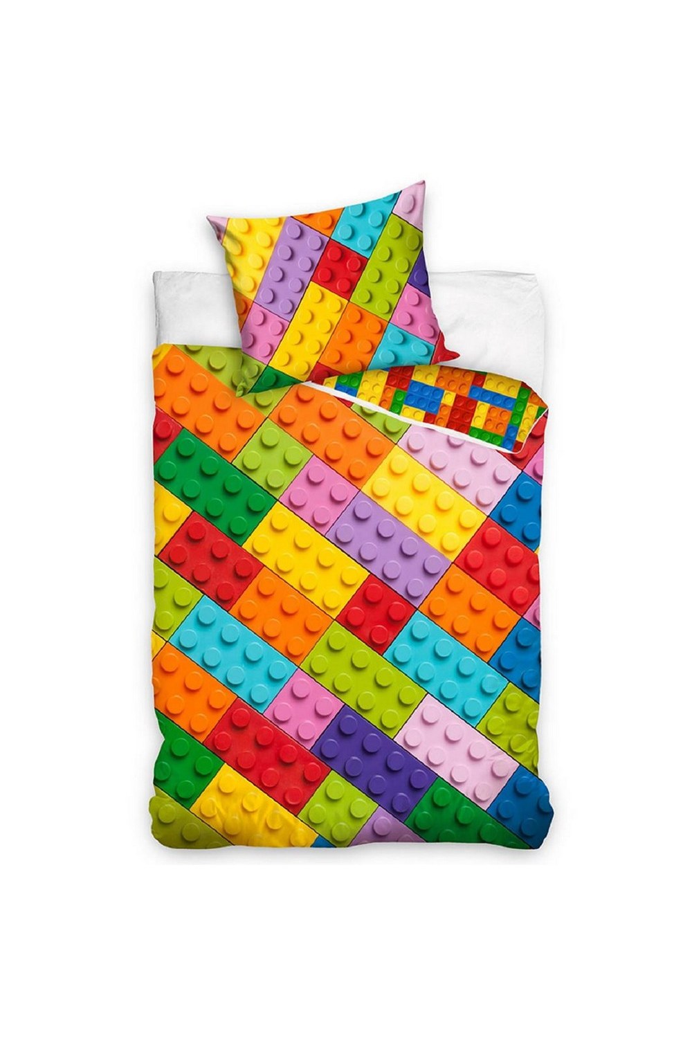 Cotton Building Block Duvet Set