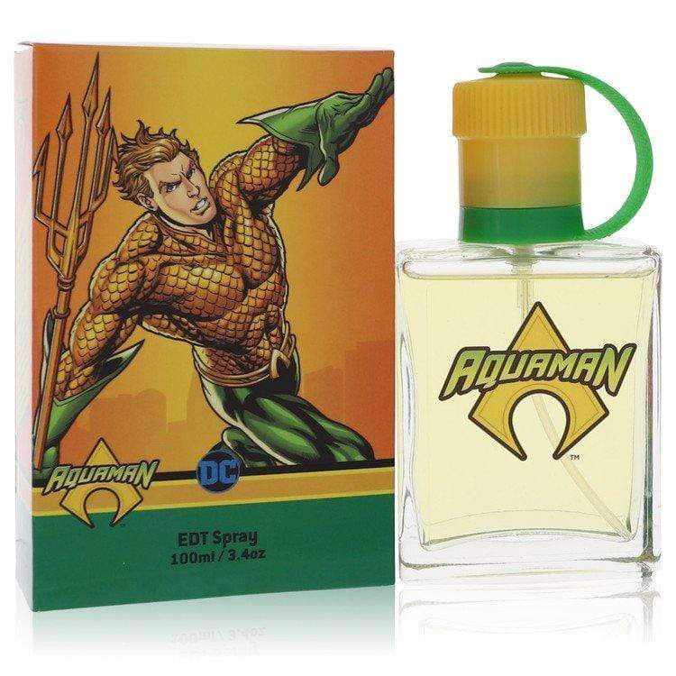 DC Comics Aquaman by Marmol & Son Eau De Toilette Spray 3.4 oz for Men