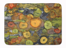 Load image into Gallery viewer, 19 in x 27 in Abstract with Mother Earth Machine Washable Memory Foam Mat