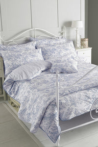 Riva Home Canterbury Tales Duvet Cover Set (200 Thread Count) (Blue) (King)