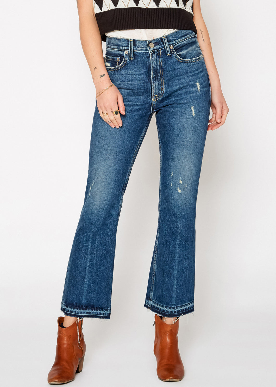 Farrah Kick Flare Jeans In Tulsa