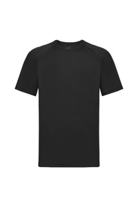 Fruit Of The Loom Mens Performance Sportswear T-Shirt (Black)