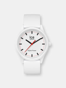 Ice-Watch Solar Power 017761 White Silicone Quartz Fashion Watch