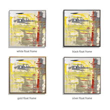 Load image into Gallery viewer, Red Yellow Gray Abstract