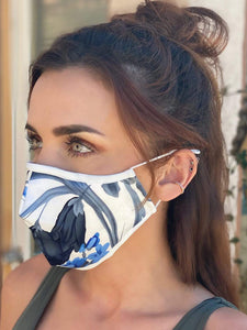 Blue Orchid Adult Mask with Nose Wire