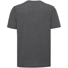 Load image into Gallery viewer, Russell Mens Henley HD T-Shirt (Gray Marl)