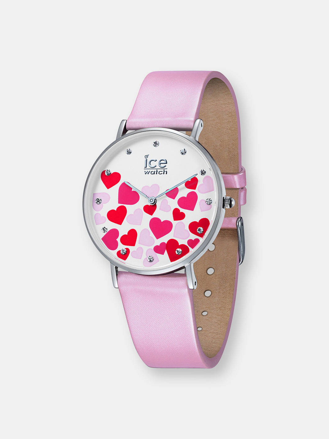 Ice-Watch Women's Love 013373 Pink Leather Quartz Fashion Watch