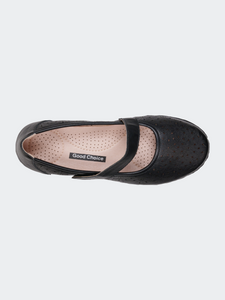 Laurel Black Mary Jane Flat