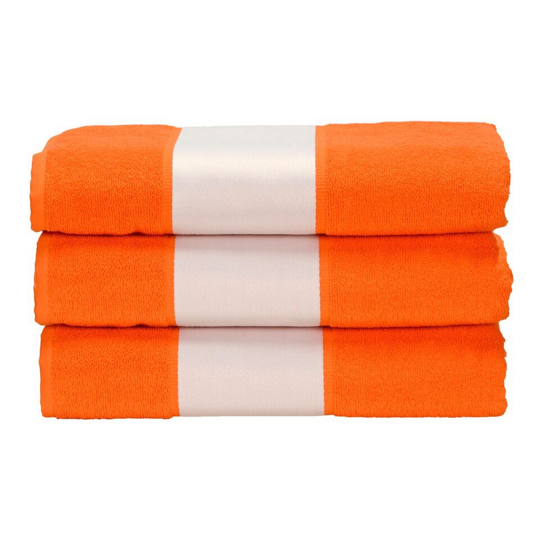 A&R Towels Subli-Me Hand Towel (Bright Orange) (One Size)