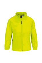 Load image into Gallery viewer, B&amp;C Childrens Sirocco Lightweight Jacket / Childrens Jackets (Ultra Yellow)