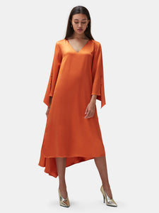 Dua Dress in Orange