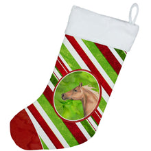 Load image into Gallery viewer, Horse Candy Cane Holiday Christmas Christmas Stocking