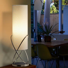 Load image into Gallery viewer, Nova of California Internal 27&quot; Table Lamp in Chrome with Dimmer Switch