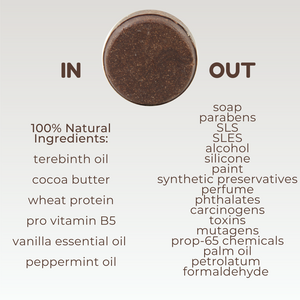 Shampoo Bar – Terebinth Tree & Cocoa – Dandruff & Hair Loss - 3,52oz