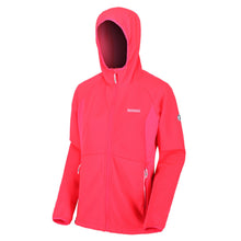 Load image into Gallery viewer, Regatta Womens/Ladies Terota Hooded Fleece Jacket (Neon Pink)