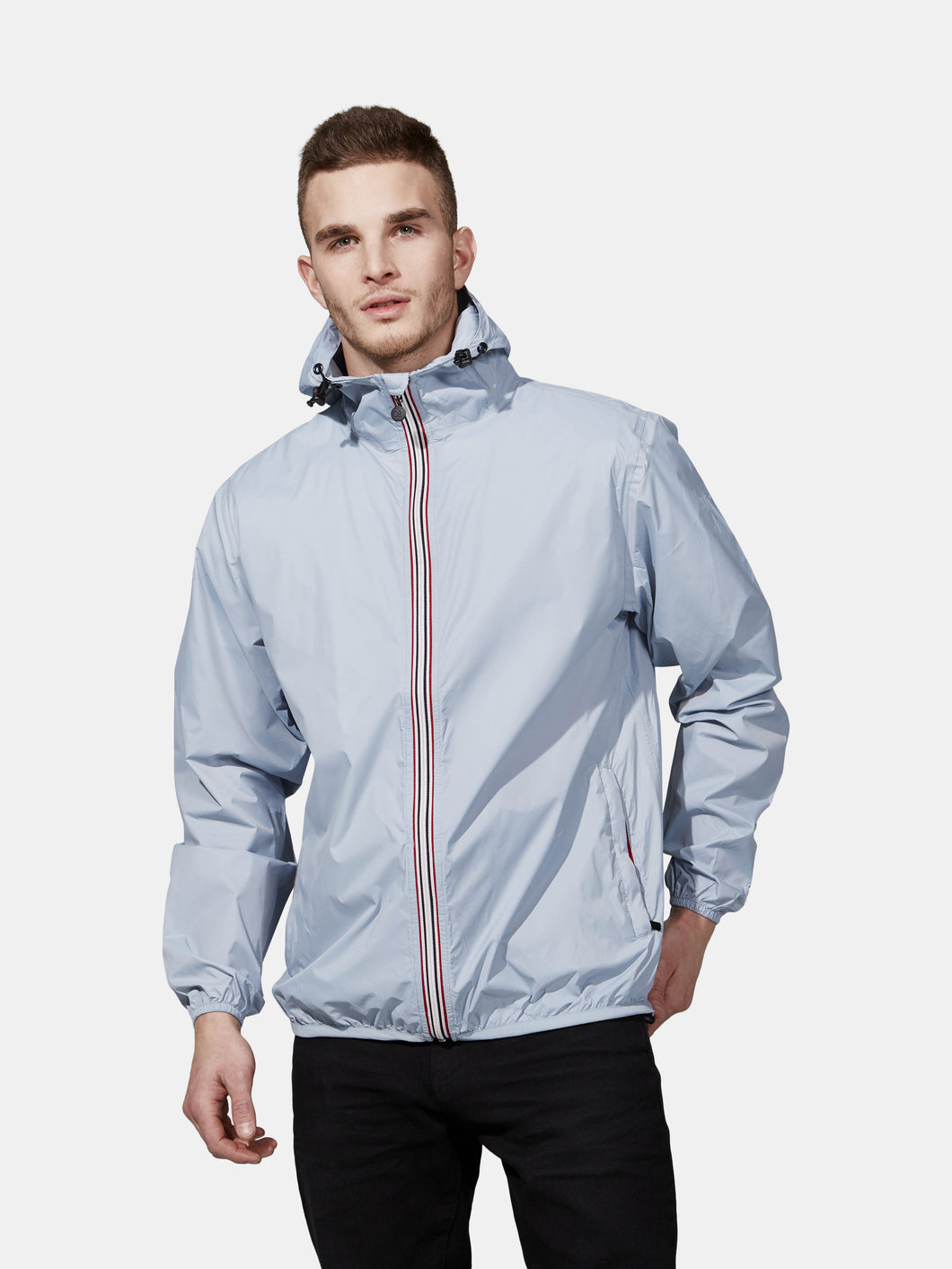 Max - Full Zip Packable Rain Jacket