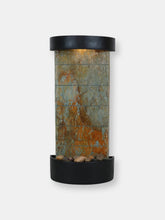 Load image into Gallery viewer, Indoor Tabletop or Wall Water Fountain Feature - Natural Slate - 25&quot;