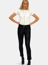 Load image into Gallery viewer, Matte Leather Front Ankle Pant - The Thompson