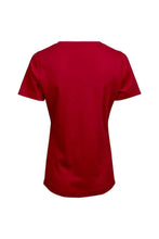 Load image into Gallery viewer, Tee Jays Ladies Interlock T-Shirt (Red)