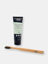 Load image into Gallery viewer, PearlBar Charcoal &amp; Bentonite Clay Natural Whitening Toothpaste 100g
