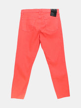 Load image into Gallery viewer, J Brand Women&#39;s Red Kalani Mid-Rise Crop Skinny Pants &amp; Capri