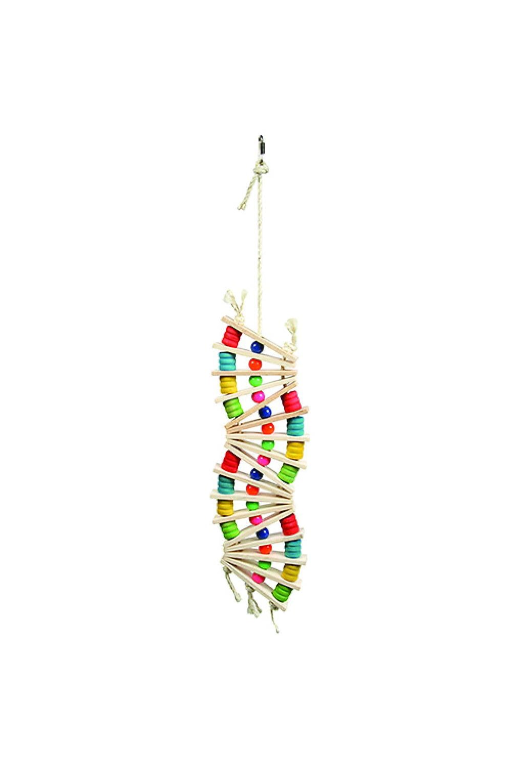Happy Pet Parrot Rainbow Wave Toy (Multicolored) (One Size)