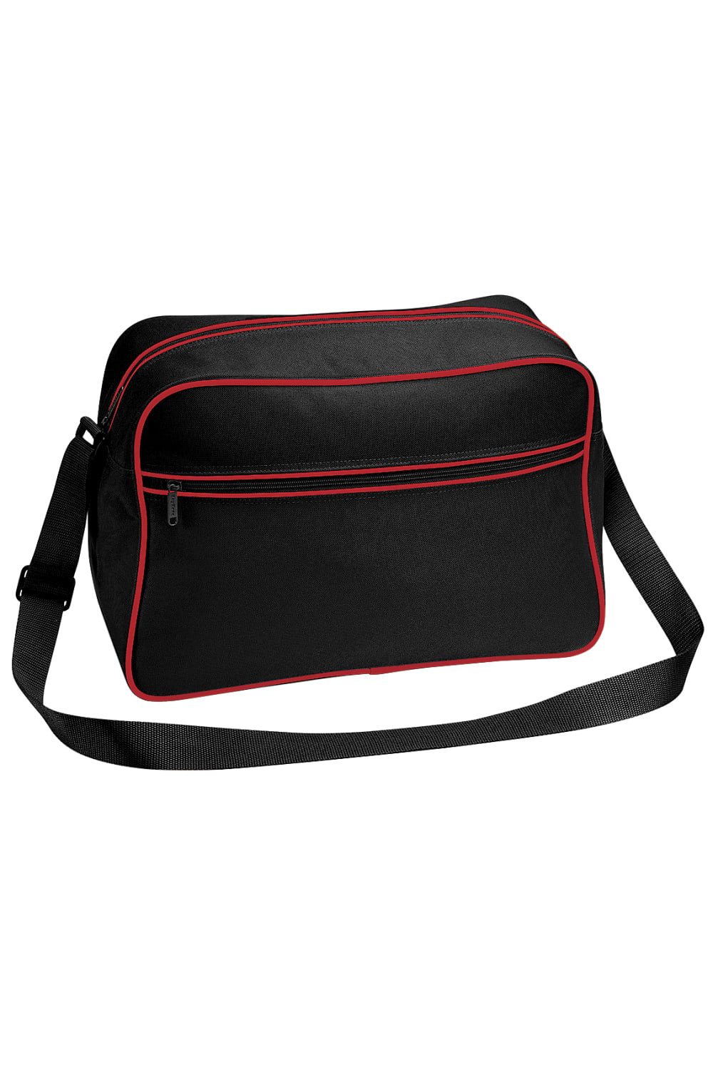 Retro Adjustable Shoulder Bag 18 Liters Pack Of 2 - Black/Classic Red