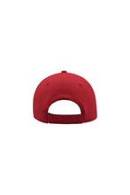 Load image into Gallery viewer, Estoril Jacquard Weave 6 Panel Cap - Red