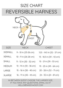 Dog Reversible Harness - Dolce Rose