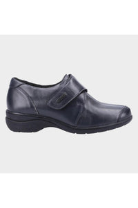 Womens/Ladies Cranham 2 Leather Shoes - Navy