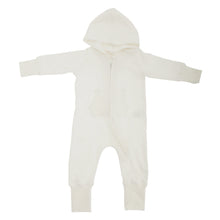 Load image into Gallery viewer, Babybugz Plain Baby All In One / Sleepsuit (Vanilla)